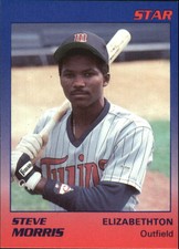 1989 Elizabethton Twins Star #20 Steve Morris