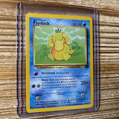 Psyduck 65/82 Unlimited Team Rocket NM-Mint Vintage Pokemon Card - Image 1 of 2