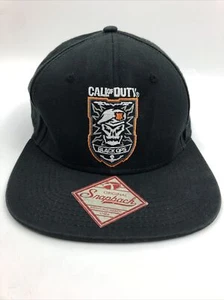 Cappello Berretto Call Of Duty Nero Ops Adulto Snapback Nero - Foto 1 di 9