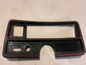 1978-1981 Monte Carlo MALIBU EL CAMINO Gauge Cluster Bezel 78-81 GM Maroon - Picture 1 of 19