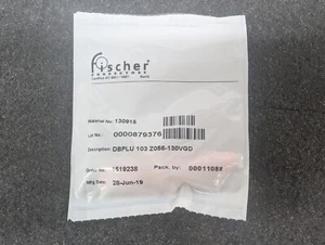New, Fischer Connector, DBPLU103Z056-130VGD, PANEL MOUNTED REAR RECEP - Picture 1 of 3