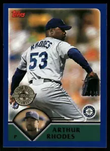 2003 Topps #520 Arthur Rhodes Home Team Advantage - Picture 1 of 2