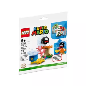 LEGO Super Mario (30389) Fuzzy & Pilz Plataforma - Juego de expansión - NUEVO/EMBALAJE ORIGINAL - Imagen 1 de 2