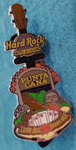 PUNTA CANA HOTEL & CASINO T-SHIRT GUITAR SERIES V14 STATUE Hard Rock Cafe PIN - Picture 1 of 1