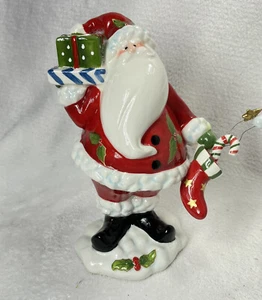 Ceramic Santa Candle Holder - Picture 1 of 21