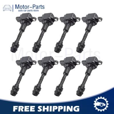 8件装点火线圈兼容英菲尼迪M45 2003-2004/M45 2006-2010 — 第 1/4 张图片