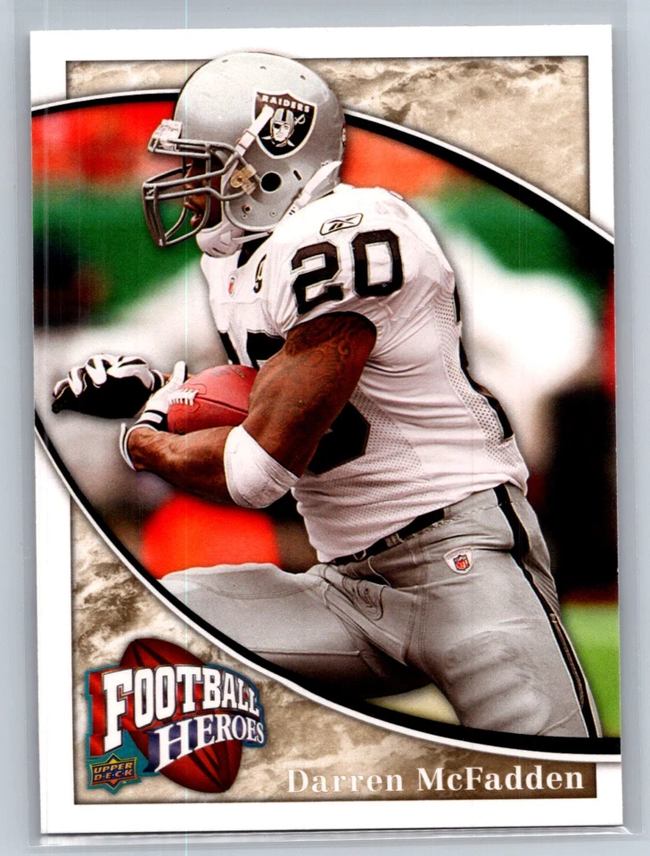 2009 Upper Deck Heroes #20 Darren McFadden - Image 1 of 2
