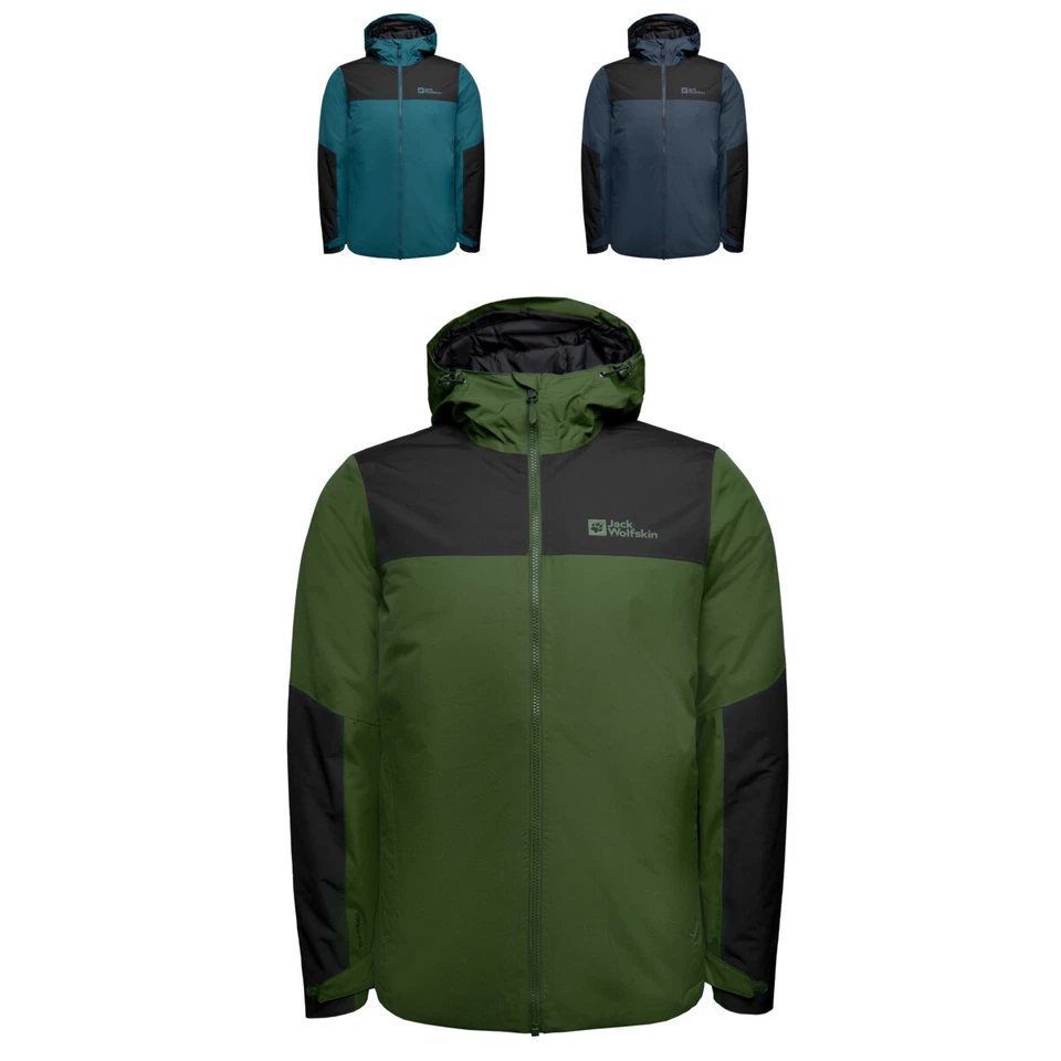 Jack Wolfskin Jasper En Jkt M Chaqueta de Invierno Abrigo para Hombre Parka - Imagen 1 de 1