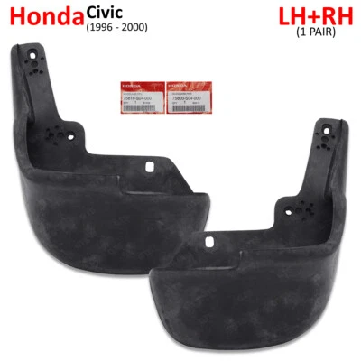 For Honda Civic EK Sedan 1996 - '00 Front Pair Mud Flaps Guards Splash - Image 1 of 4