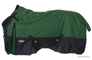 "Manta de participación de caballo de invierno-1680D-peso pesado extremo acurrucado - verde - 69""-84" - Imagen 1 de 3
