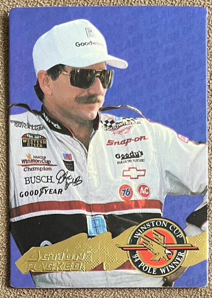 1995 Action Packed Pole Winner Dale Earnhardt #33 NASCAR Racing - Image 1 of 2