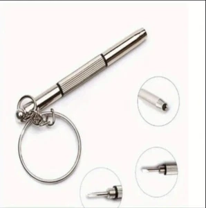 Screwdriver 3 in 1 Mini Tool Repair Set Keyring Keychain For Watch Mobile Phone - Picture 1 of 5