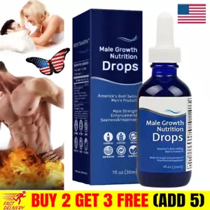 REVITAHEPA Male Growth Nutrition Drops, Blue Direction Benefit Drops for Men US - Picture 1 of 7