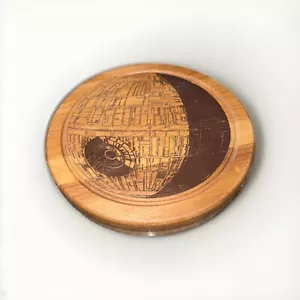 Star Wars Todesstern Charcuterie Circo Holz Käsebrett - Bild 1 von 3