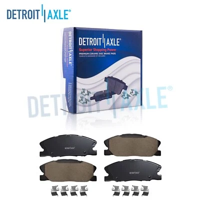 Pastillas de freno delanteras de cerámica con juego de herrajes para Dodge Charger Pursuit 2014-2023 Foto 1 de 4