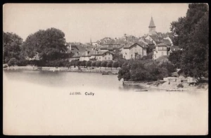 Cully Switzerland Postcard - Picture 1 of 2