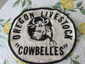 Oregon Livestock "COWBELLES" Sew on Patch - Picture 1 of 4