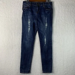 KUT From The Kloth Diana Skinny Jeans Women's 6 Blue Mid Rise 31/31 - Picture 1 of 15
