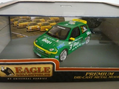 UNIVERSAL HOBBIES EAGLE 1/43 RENAULT Clio Trophy Ilion #3 ITEM 1803 - Immagine 1 di 2