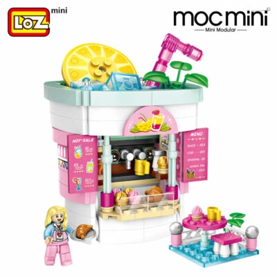 Amusement park LOZ BLOCK Drinks Shop Diamond Building Blocks Nano Fun 1729 - Image 1 of 4
