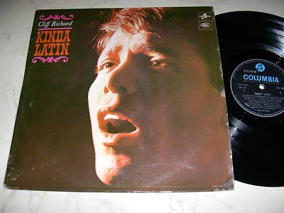 Cliff Richard Kinda Latin *1966 Columbia Vinyle LP* Fabriqué En Inde!!!!! - Photo 1/2
