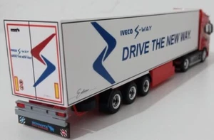 Grafica Iveco S Way adesiva trasparente per semirimorchi frigo Herpa 1/87. - Foto 1 di 5