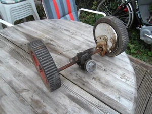 Tracción de rueda eje trasero rueda trasera cortacésped Solo - Imagen 1 de 7