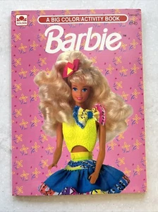 Barbie: A Big Color/Activity Book / 1992 Paperback - Picture 1 of 7