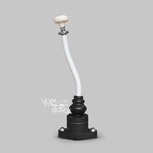 VINTAGE SPEED VW BEETLE KARMANN GHIA TYPE3 IVORY CLASSIC 14" QUICK SHIFTER - Picture 1 of 3
