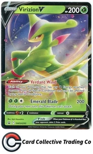 SWSH: Sword & Shield Promo Cards #SWSH295 Virizion V - Picture 1 of 1