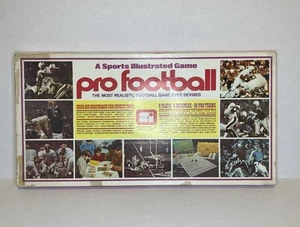 VINTAGE Rare 1971 Sports Illustrated Pro Football Board Game COMPLETE - Picture 1 of 17