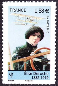 Briefmarke Frankreich selbstklebend 485 ** Elise Deroche - Bild 1 von 1