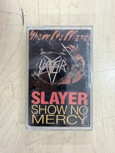 Slayer Show No Mercy Cassette Restless Metal Blade 80s Big 4 Thrash Heavy Metal - Picture 1 of 5