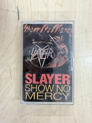 Slayer Show No Mercy Cassette Restless Metal Blade 80s Big 4 Thrash Heavy Metal - Image 1 of 4