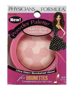 2 PACK Physicians Formula Powder Palette Multi-Colored Custom Blush , BRUNETTES - Picture 1 of 5