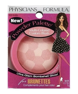 2 PACK Physicians Formula Powder Palette Multi-Colored Custom Blush , BRUNETTES - Image 1 of 4