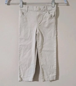 Pantalones Garanimals Niña Pequeña Caqui 3T Cintura Elástica Hechos con Algodón - Imagen 1 de 3