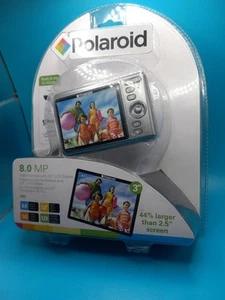 Sealed!! Polaroid i835 8.0MP Digital Camera - Silver - Picture 1 of 9