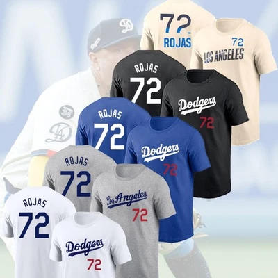 FASTSHIP-Miguel Rojas #72 Los Angeles Team 2025 Name & Number Player Fan Gift - Image 1 of 4