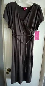 Maternity Dress - XXL Brown Never Worn W/Tags: Liz Lange - Picture 1 of 7