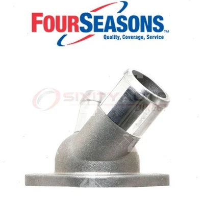 Four Seasons Engine Coolant Water Outlet for 2010-2017 GMC Terrain - Belts ds Foto 1 de 4