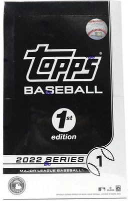 2022 Topps Series 1 Baseball 1st Edition Box - Image 1 of 3