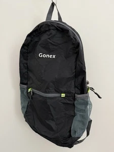 Gonex leichter verstaubarer kleiner Rucksack Reise Camp Wandern sicher reflektierend neu mit Etikett - Bild 1 von 5