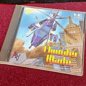 Soft THUNDER BLADE for NEC PC Engine Used