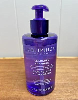 Obliphica Seaberry Shampoo Medium To Coarse Hair 10 oz New - Image 1 of 2