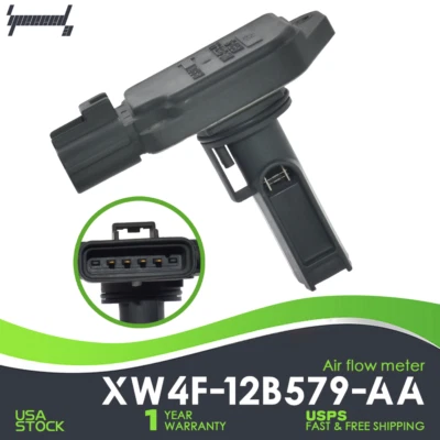 MAF Mass Air Flow Sensor For Ford Crown Lincoln LS Mercury  OEM XW4F-12B579-AA Foto 1 de 4