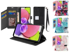 For T-Mobile REVVL 6X PRO 5G (2023) Wallet ID Card Pouch Case Phone Cover - Picture 1 of 5