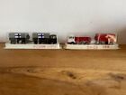 Majorette 200 Army and Swiss red Mercedes truck lot - Never played with - Mint