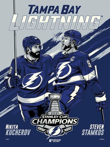 Phenom Gallery Nikita Kucherov Tampa Bay Lightning 2021 Stanley Cup Champions Se Cover