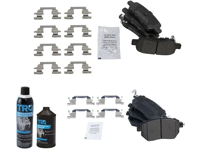 Juego de pastillas de freno semimetálicas TRQ para Infiniti FX35 2003-2005 98WFYZ Foto 1 de 1